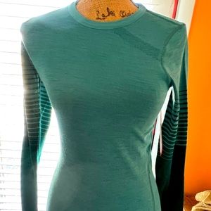 Smartwool Intraknit Thermal Merino Pattern Crew Base Layer Top - Women's